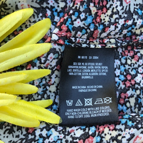 ๐บ Meadow Rue for Anthropologie Floral L/S Top XS! - Picture 8 of 11